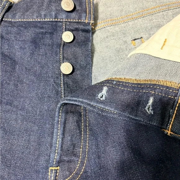 Men’s Buck Mason JAPANESE DENIM FORD STANDARD JEAN Classic Blue Denim 38/31 - Picture 9 of 14